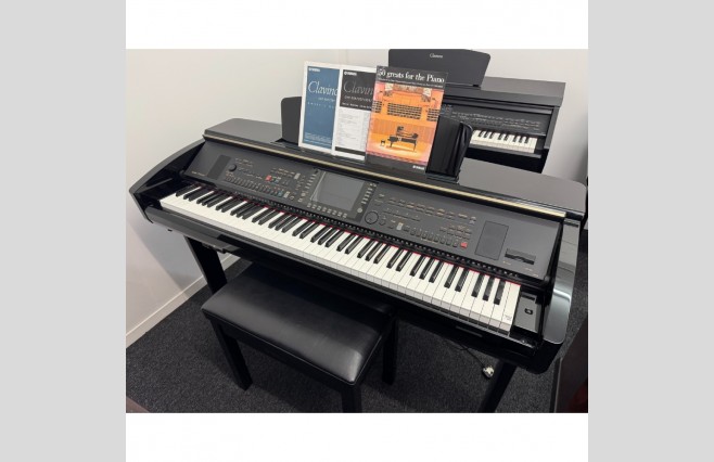Yamaha CVP309 Digital Piano | Polished Ebony Finish | UK Delivery In Days | Warranty | P/X | Finance Options | Includes Stool, Headphones | Used | Serial Number GBRCLZ01009 - Image 4